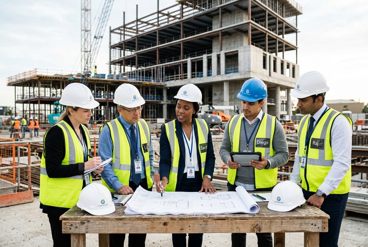 Our Team on Site